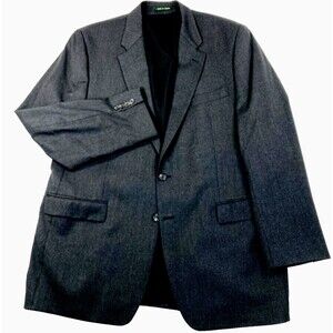 Lauren Ralph Lauren Vtg Sport Coat Wool Gray 44 46 Canada Academia Preppy Y2K